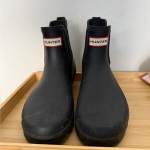 Hunter Black Rain Boots